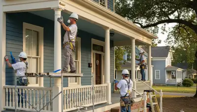 Professional Greenville, NC painting service for interior and exterior home painting