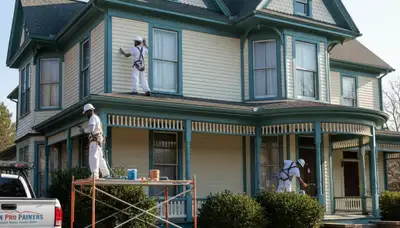 Professional painters serving Greenville, NC for interior and exterior painting services