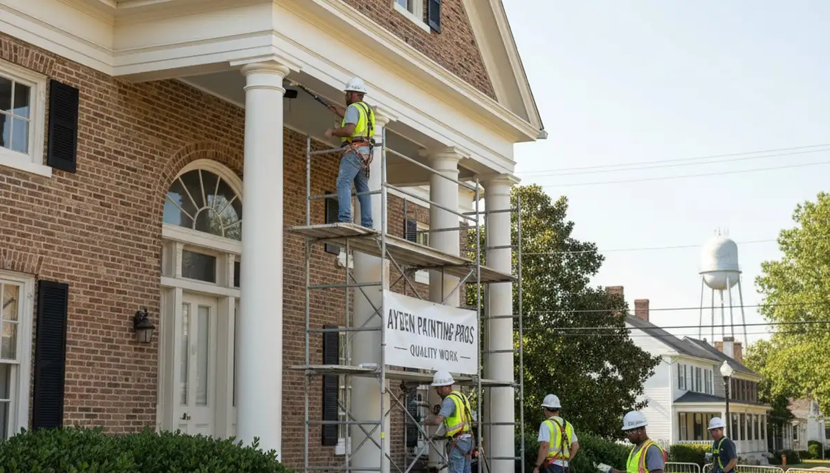 Professional painting services in Greenville, NC for residential and commercial properties