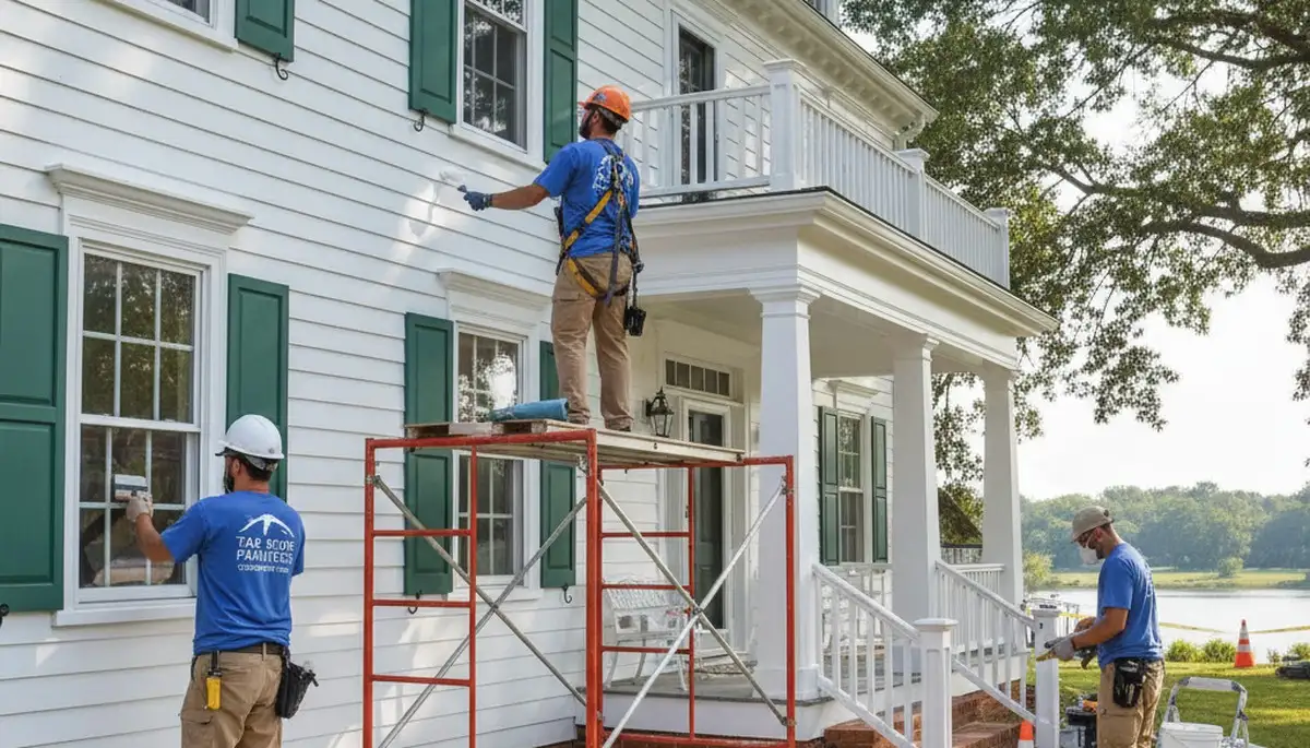 Professional painters in Greenville, NC providing interior and exterior painting services