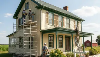 Professional painters serving Greenville, NC for interior and exterior painting services