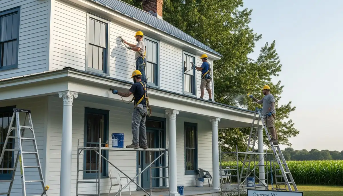 Professional painters serving Greenville, NC for interior and exterior painting services