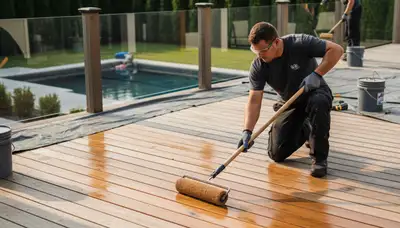 Professional deck sealing in Greenville, NC by Greenville Paint Pros