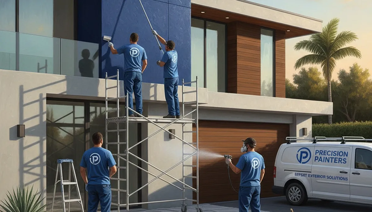Exterior house painting in Greenville, NC by local painters using weather-resistant coatings