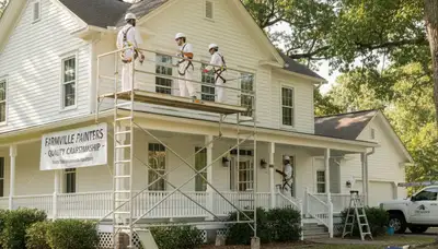 Professional painters serving Greenville, NC for interior and exterior painting services