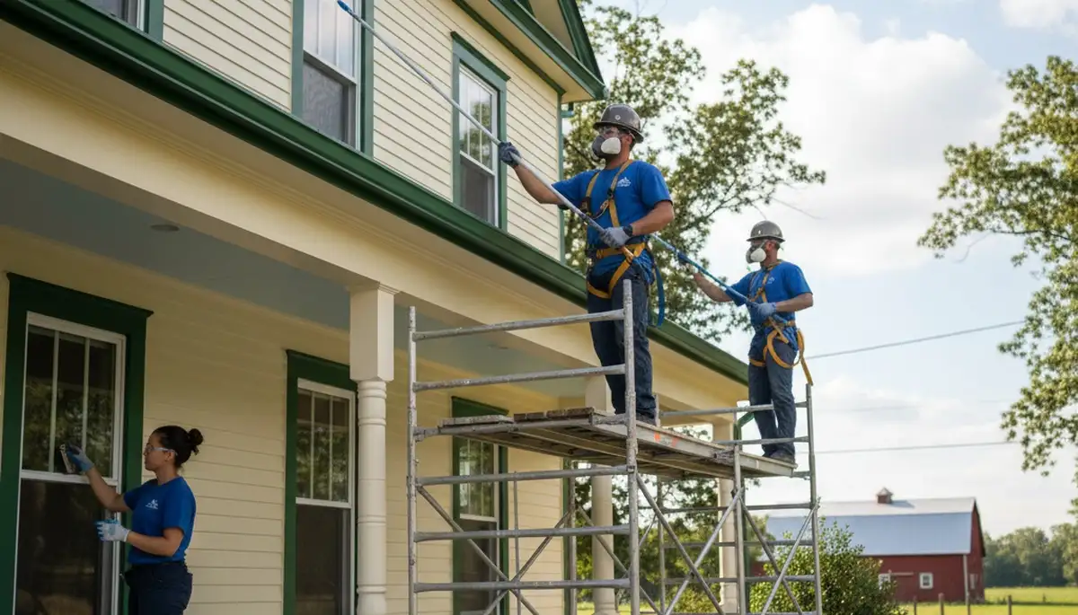 Professional Greenville, NC painting service for residential and commercial interior and exterior projects