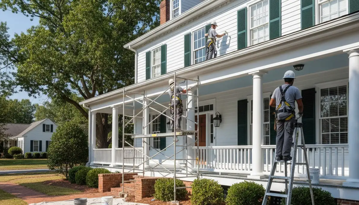 Professional painters in Greenville, NC providing interior and exterior painting services