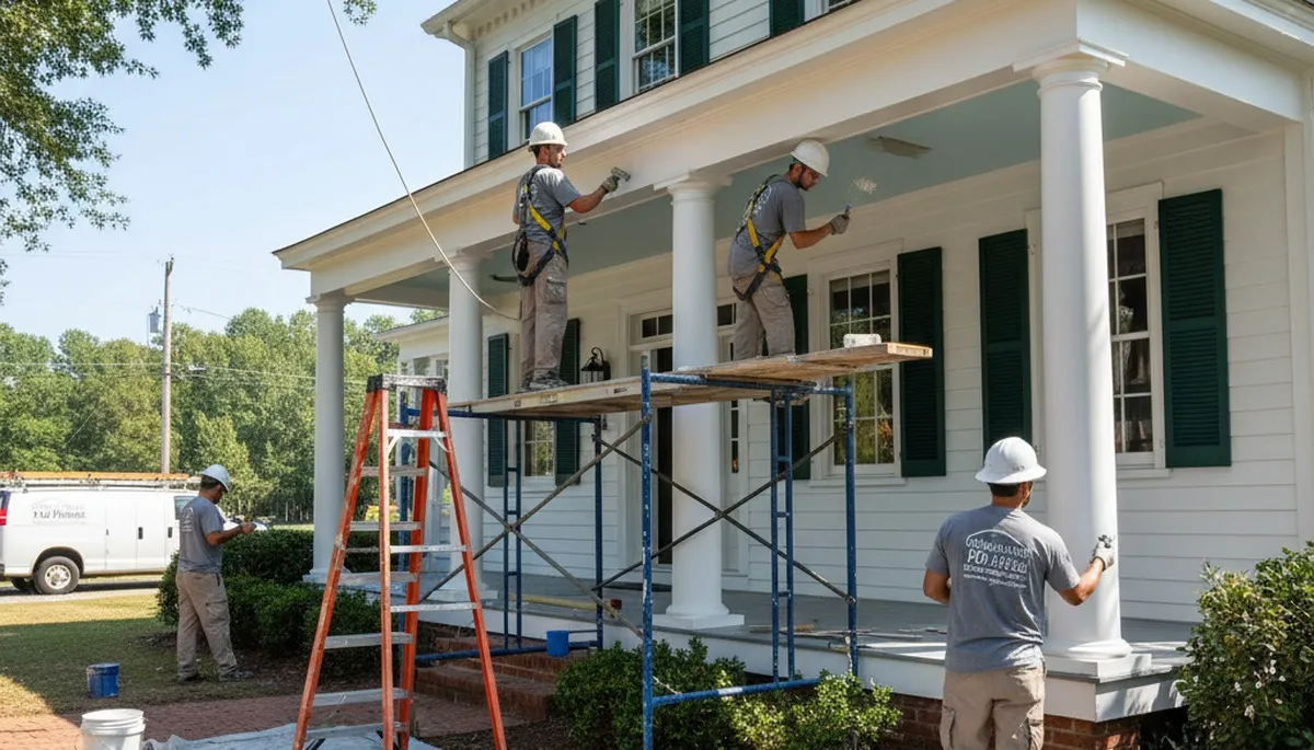 Professional painters providing interior and exterior painting in Greenville, NC