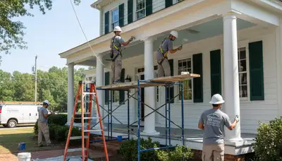 Professional painters providing interior and exterior painting in Greenville, NC