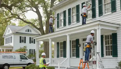 Professional painters in Greenville, NC providing interior and exterior painting services
