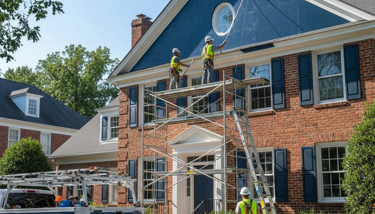 Professional painters in Greenville, NC providing interior and exterior painting services