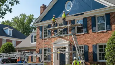 Professional painters in Greenville, NC providing interior and exterior painting services