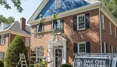 Painting contractor in Greenville, NC providing professional interior and exterior painting services