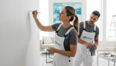 Paint touch-up service for Greenville, NC homes by Greenville Paint Pros