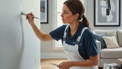 Paint touch-up service in Greenville, NC for faded, chipped, and weathered home walls