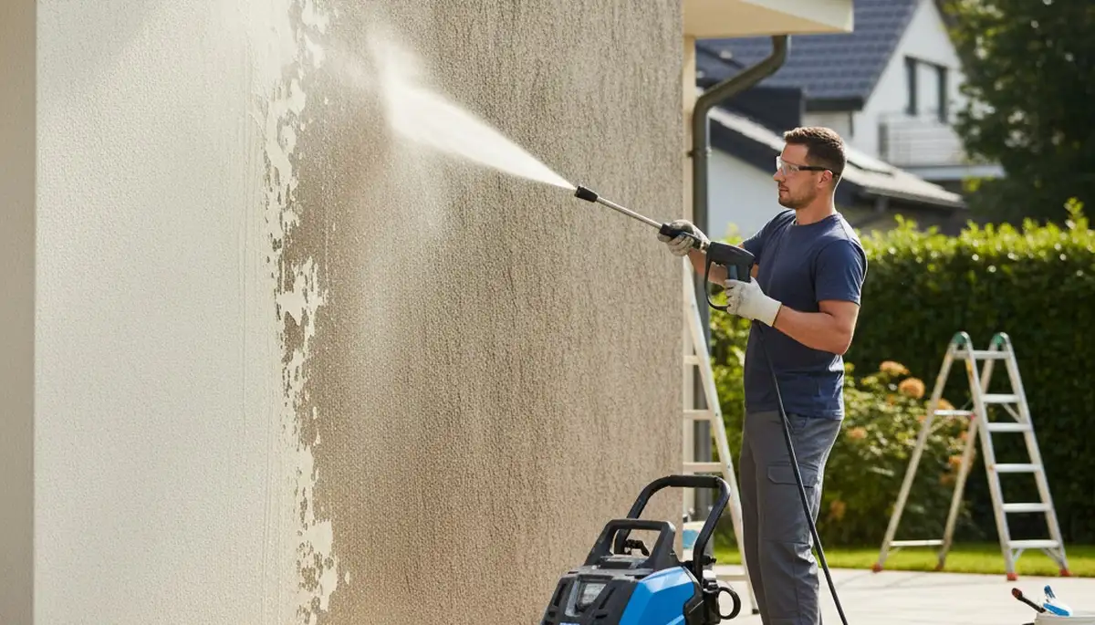 Pressure cleaning service in Greenville, NC for removing mildew, grime, and exterior buildup