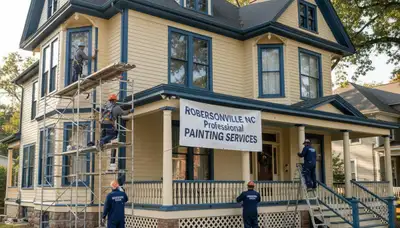 Professional painting services in Greenville, NC for residential and commercial projects