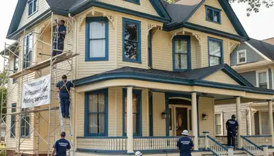 Professional painters in Greenville, NC providing residential and commercial painting services