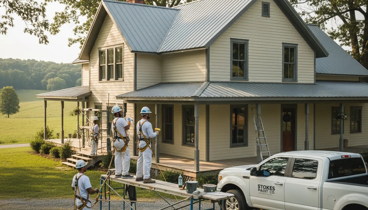 Greenville, NC painting contractor serving residential and commercial interior and exterior projects