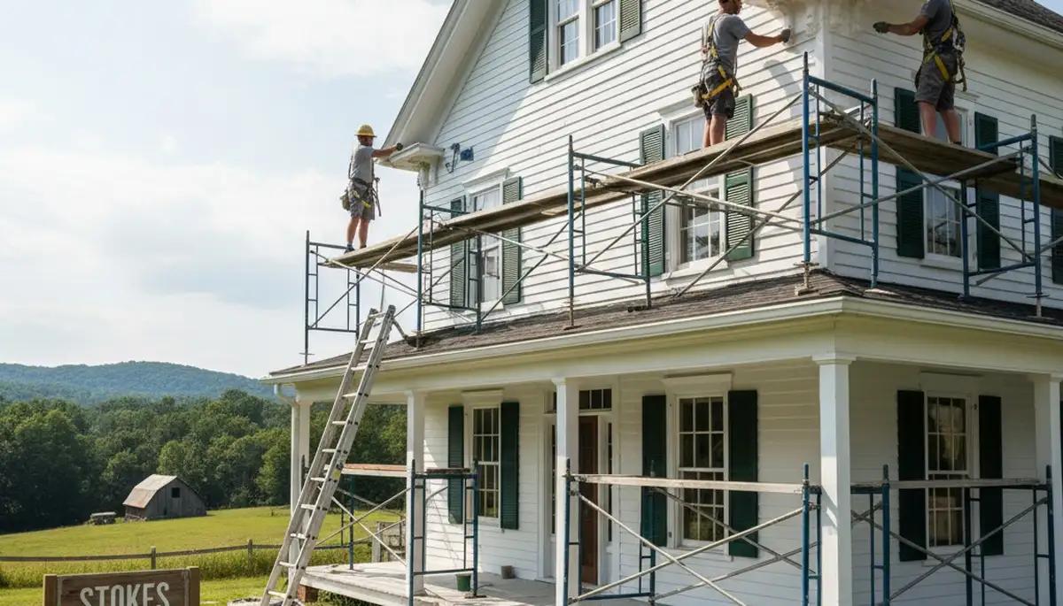 Professional painters in Greenville, NC providing interior and exterior painting services