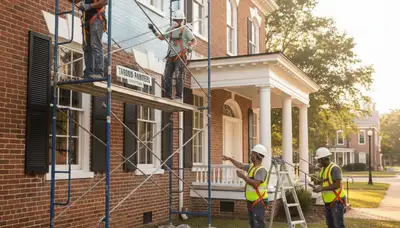 Professional painting service in Greenville, NC for interior and exterior home painting