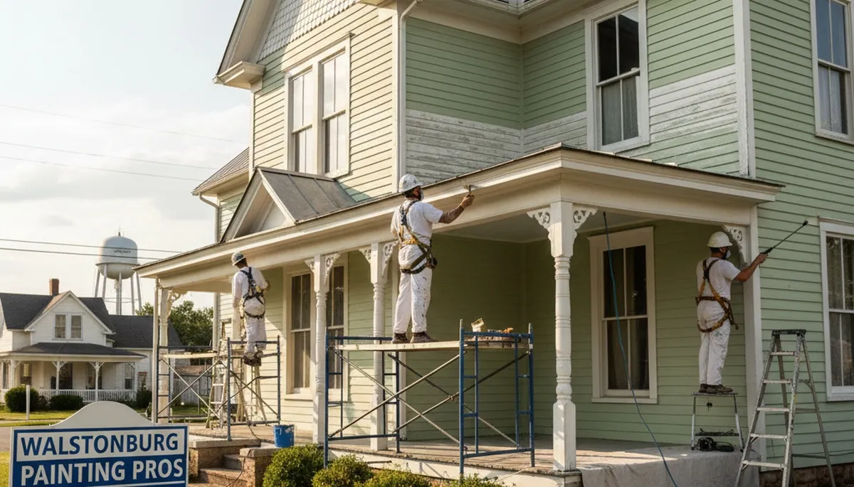 Professional painters in Greenville, NC providing interior and exterior painting services