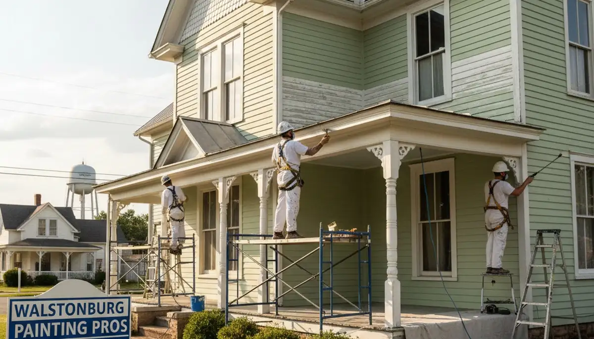 Professional painters in Greenville, NC providing interior and exterior painting services
