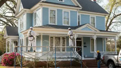 Professional painters in Greenville, NC providing interior and exterior painting services