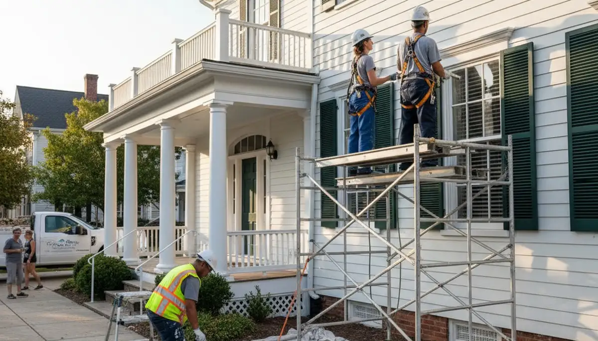 Professional painters serving Greenville, NC for interior and exterior painting projects