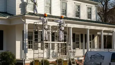 Professional painters providing interior and exterior painting services in Greenville, NC